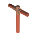 放热焊接 接地棒与铜绞线T型焊接